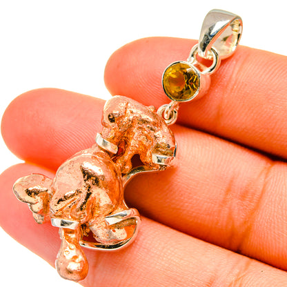 Splash Copper Pendants handcrafted by Ana Silver Co - PD6464