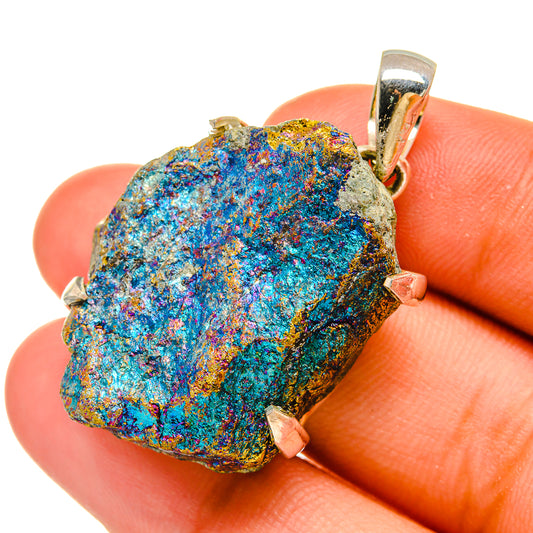 Titanium Druzy Pendants handcrafted by Ana Silver Co - PD6468