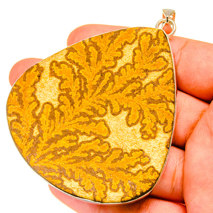 Germany Psilomelane Dendrite Pendants handcrafted by Ana Silver Co - PD6471