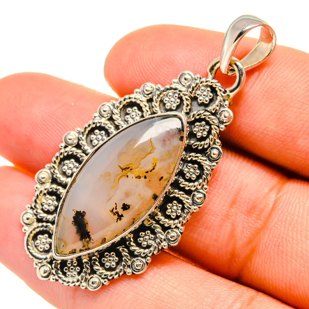 Montana Agate Pendants handcrafted by Ana Silver Co - PD6495