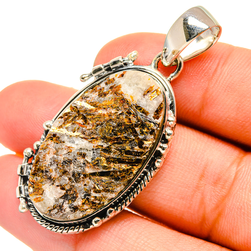 Astrophyllite Pendants handcrafted by Ana Silver Co - PD6496