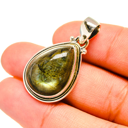 Labradorite Pendants handcrafted by Ana Silver Co - PD6510