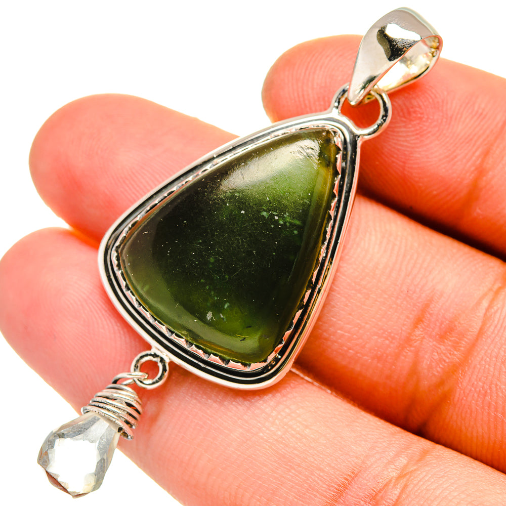 Nephirite Jade Pendants handcrafted by Ana Silver Co - PD6512