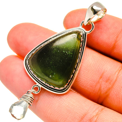 Nephirite Jade Pendants handcrafted by Ana Silver Co - PD6512