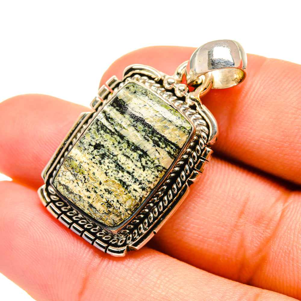 Lizard Jasper Pendants handcrafted by Ana Silver Co - PD6515