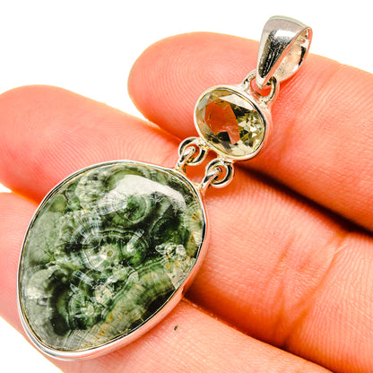 Ocean Jasper Pendants handcrafted by Ana Silver Co - PD6521