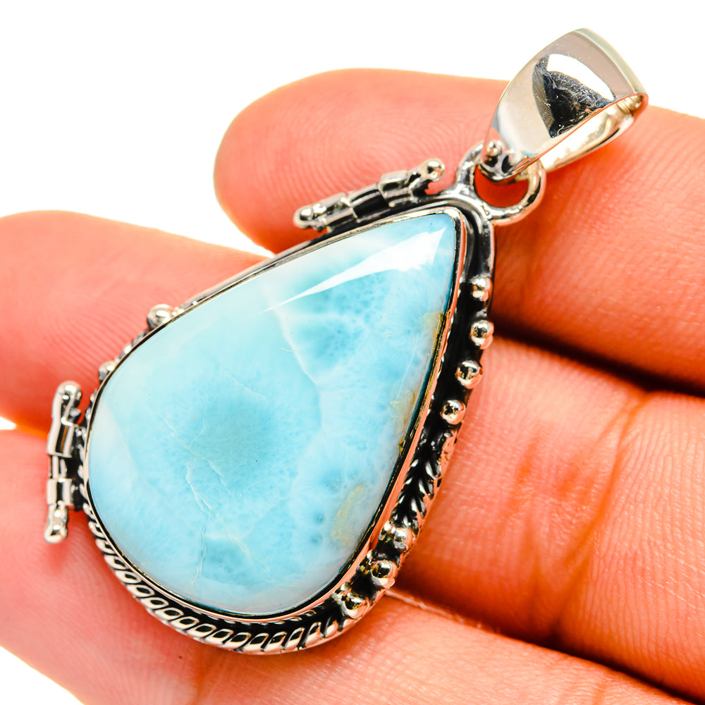 Larimar Pendants handcrafted by Ana Silver Co - PD6532