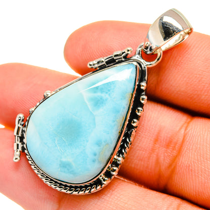 Larimar Pendants handcrafted by Ana Silver Co - PD6532