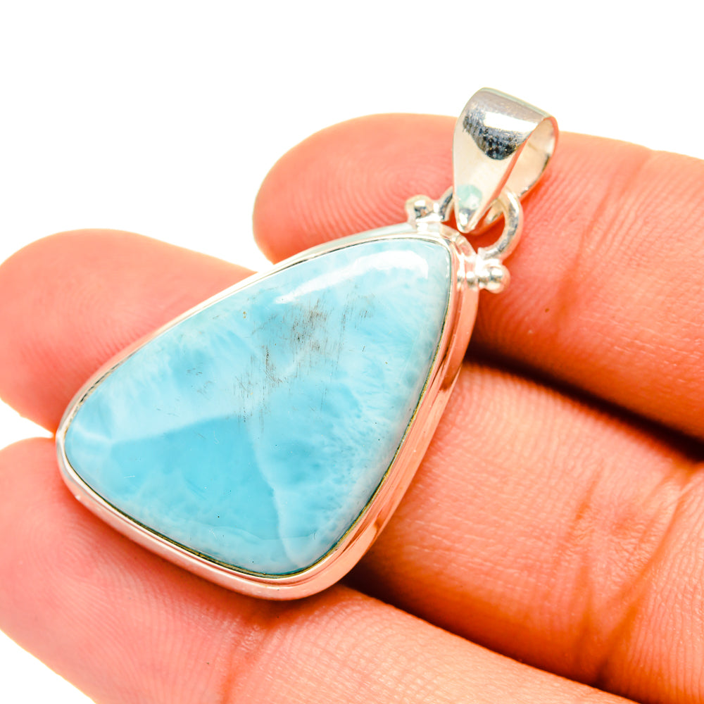 Larimar Pendants handcrafted by Ana Silver Co - PD6533