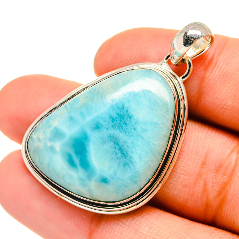 Larimar Pendants handcrafted by Ana Silver Co - PD6536