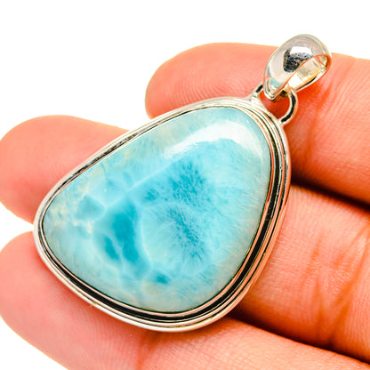 Larimar Pendants handcrafted by Ana Silver Co - PD6536