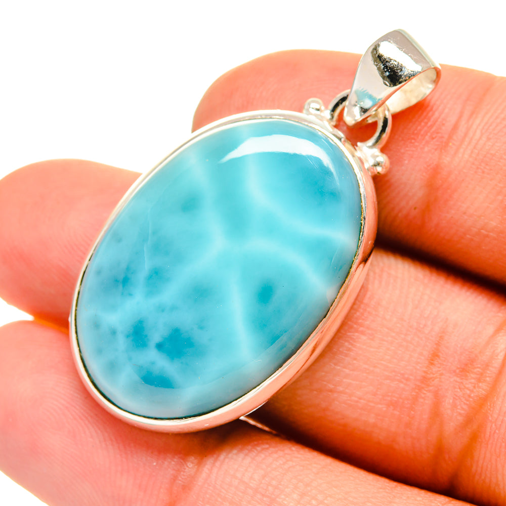 Larimar Pendants handcrafted by Ana Silver Co - PD6538