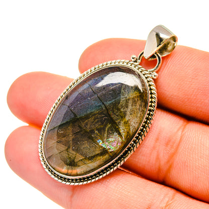 Labradorite Pendants handcrafted by Ana Silver Co - PD6549