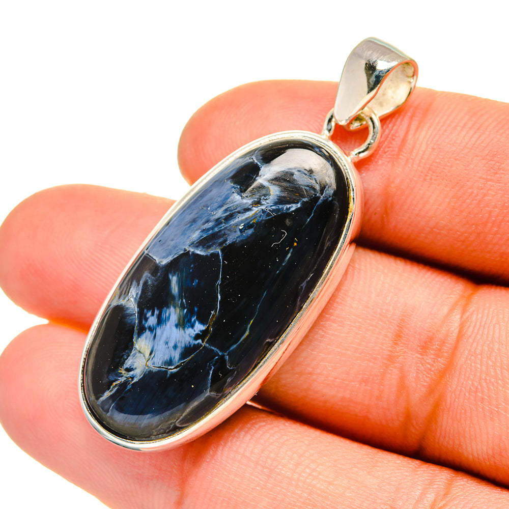 Pietersite Pendants handcrafted by Ana Silver Co - PD6554