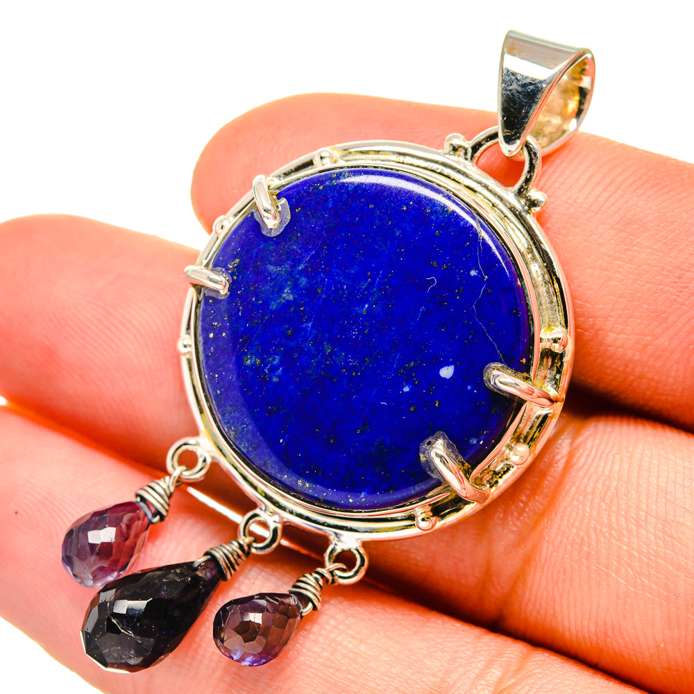 Lapis Lazuli Pendants handcrafted by Ana Silver Co - PD6565