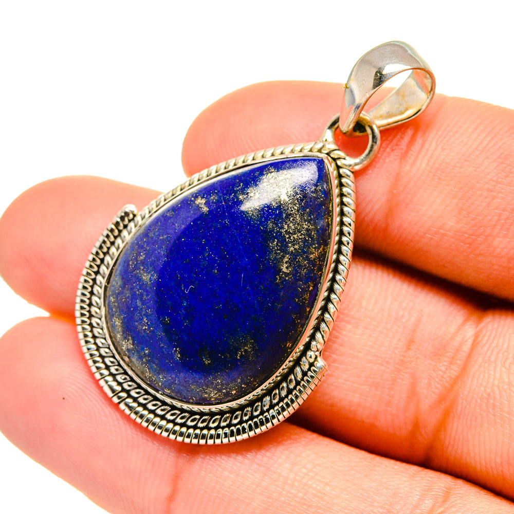 Lapis Lazuli Pendants handcrafted by Ana Silver Co - PD6566