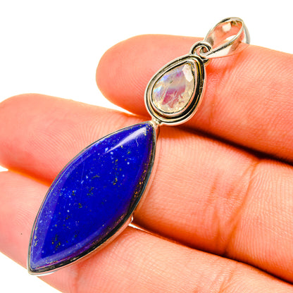 Lapis Lazuli Pendants handcrafted by Ana Silver Co - PD6568