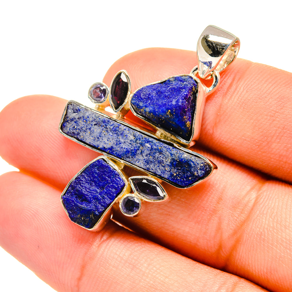 Lapis Lazuli Pendants handcrafted by Ana Silver Co - PD6571