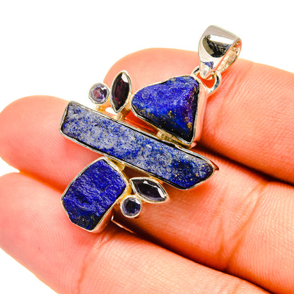 Lapis Lazuli Pendants handcrafted by Ana Silver Co - PD6571