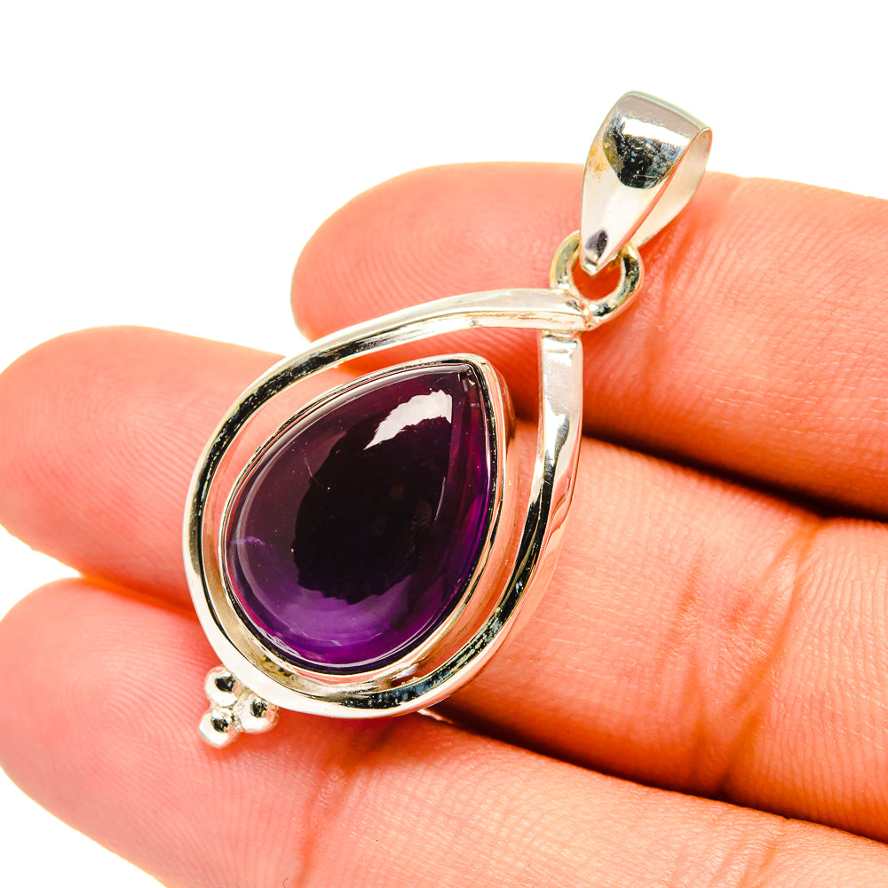Amethyst Pendants handcrafted by Ana Silver Co - PD6585
