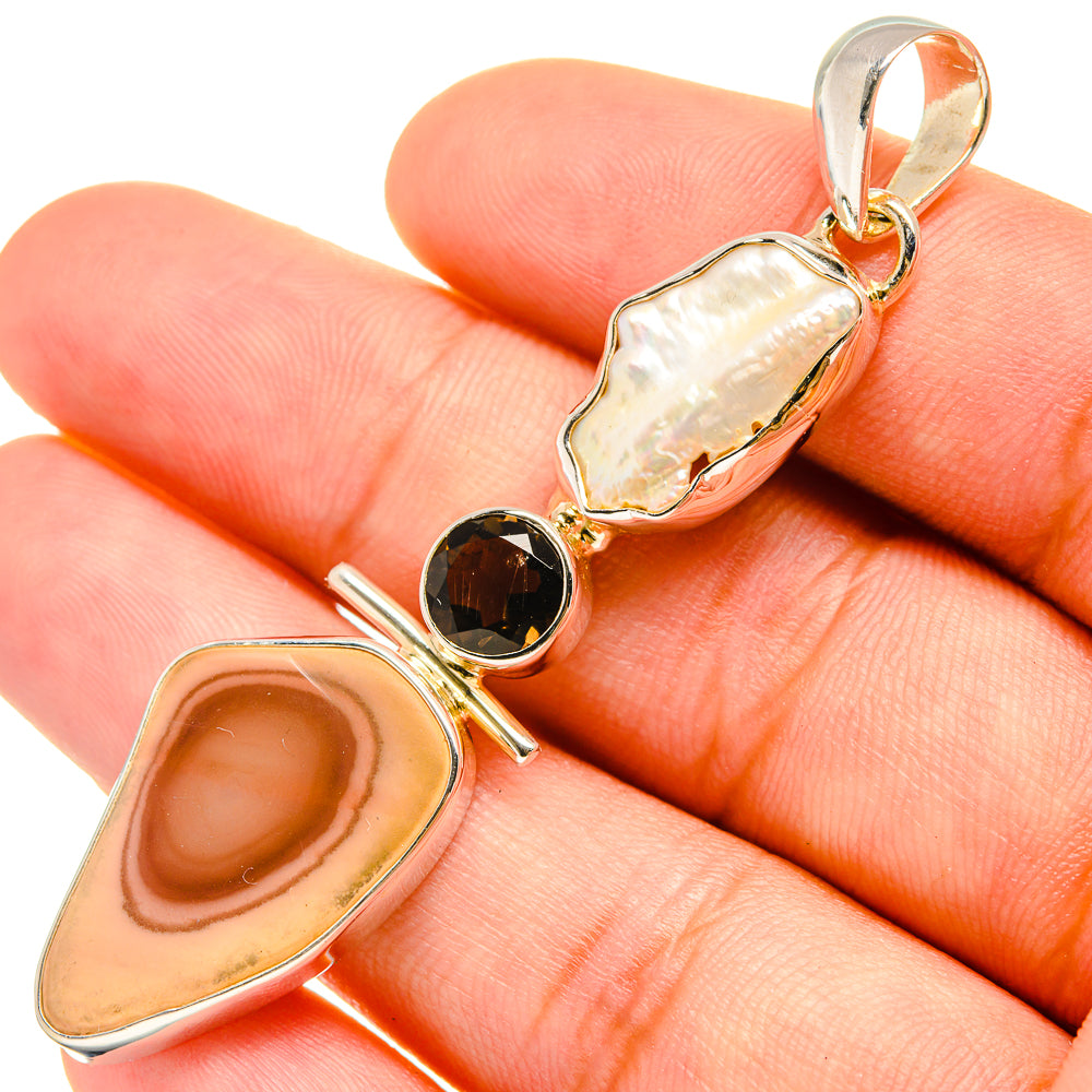 Willow Creek Jasper Pendants handcrafted by Ana Silver Co - PD6618