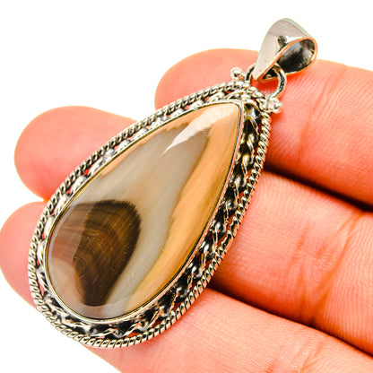 Willow Creek Jasper Pendants handcrafted by Ana Silver Co - PD6619