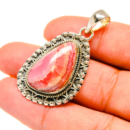 Rhodochrosite Pendants handcrafted by Ana Silver Co - PD6638