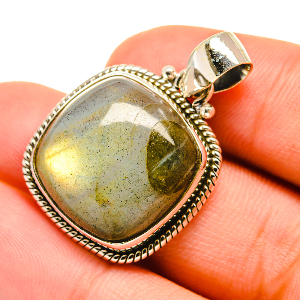 Peruvian Opal Pendants handcrafted by Ana Silver Co - PD6641