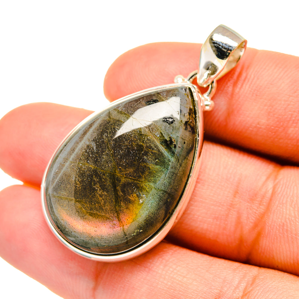 Labradorite Pendants handcrafted by Ana Silver Co - PD6642
