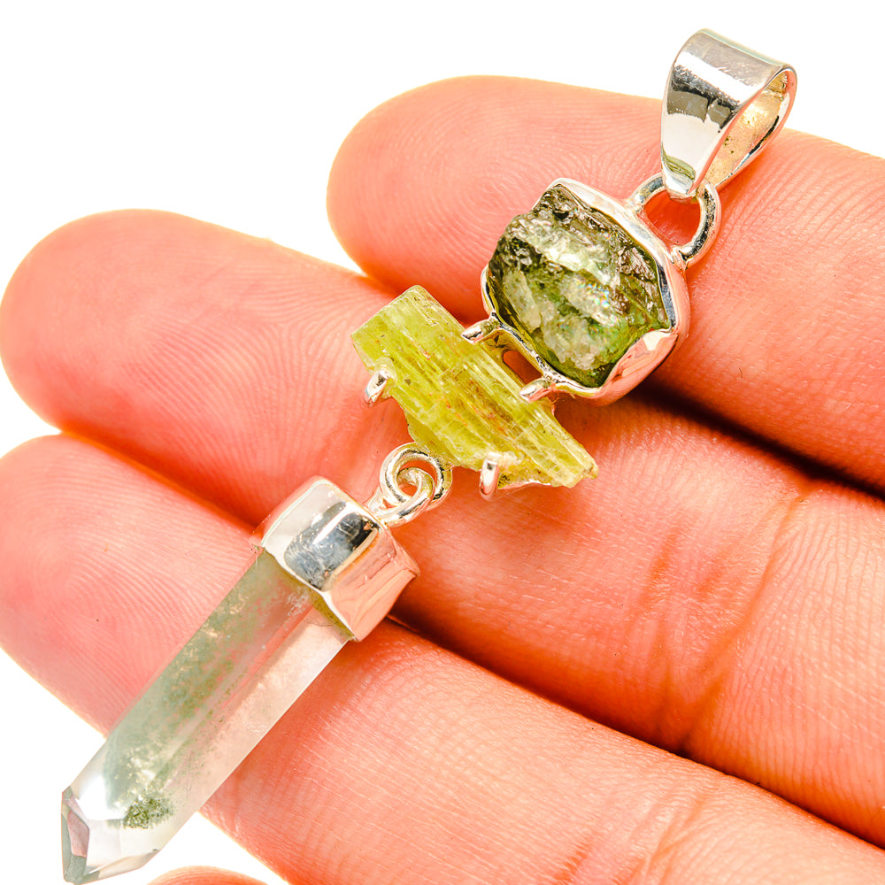 Phantom Quartz Pendants handcrafted by Ana Silver Co - PD6648