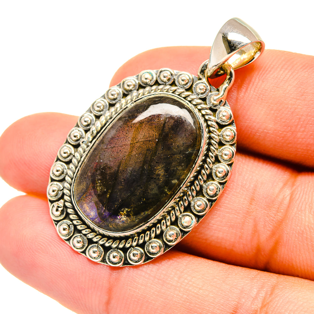 Labradorite Pendants handcrafted by Ana Silver Co - PD6670