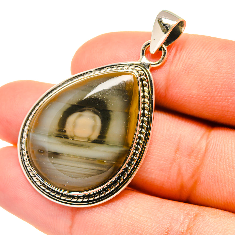 Willow Creek Jasper Pendants handcrafted by Ana Silver Co - PD6672