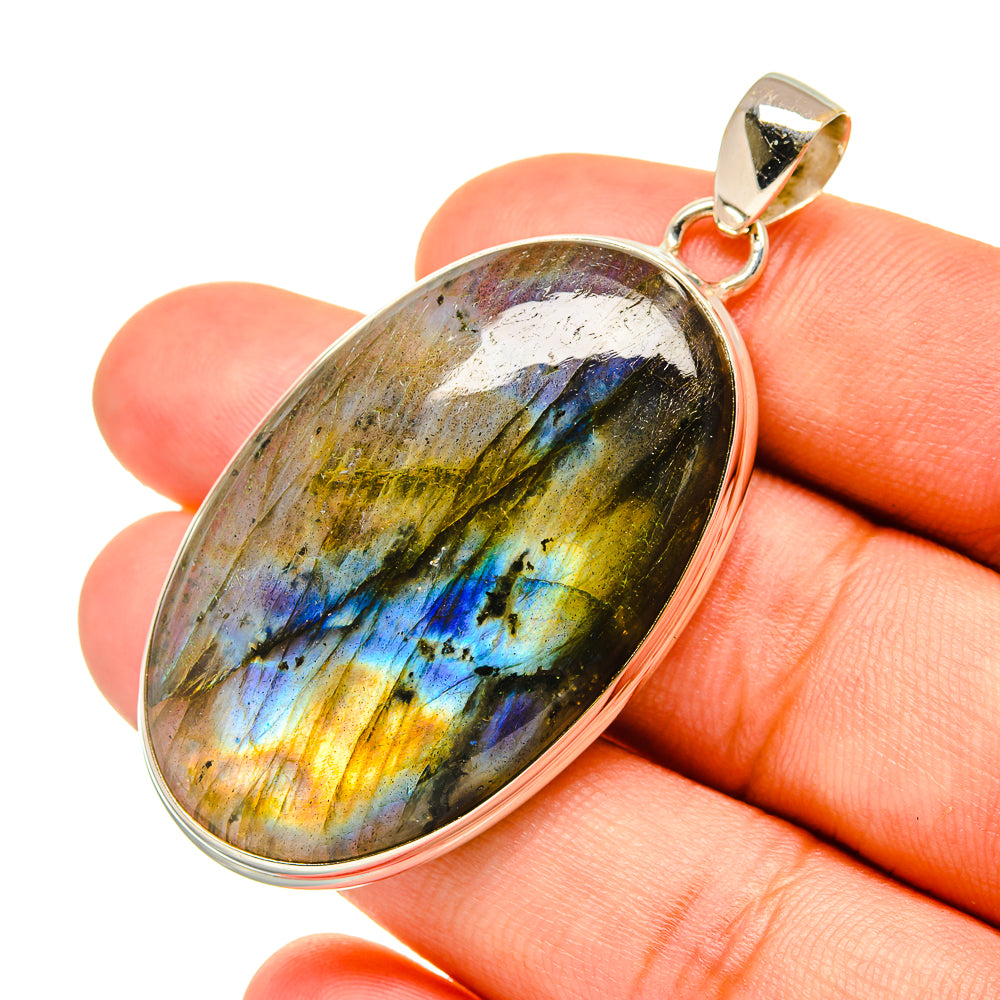 Labradorite Pendants handcrafted by Ana Silver Co - PD6723