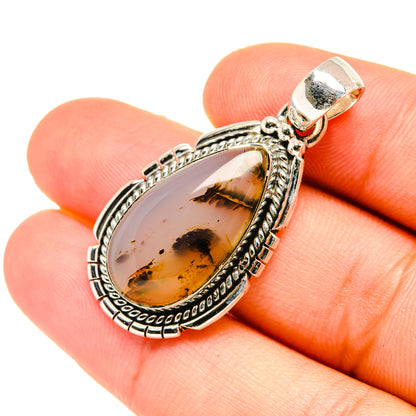 Montana Agate Pendants handcrafted by Ana Silver Co - PD6728