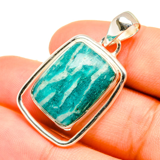 Amazonite Pendants handcrafted by Ana Silver Co - PD6744