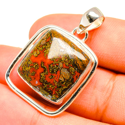 Moroccan Agate Pendants handcrafted by Ana Silver Co - PD6749