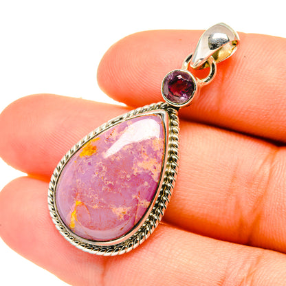 Phosphosiderite Pendants handcrafted by Ana Silver Co - PD6762