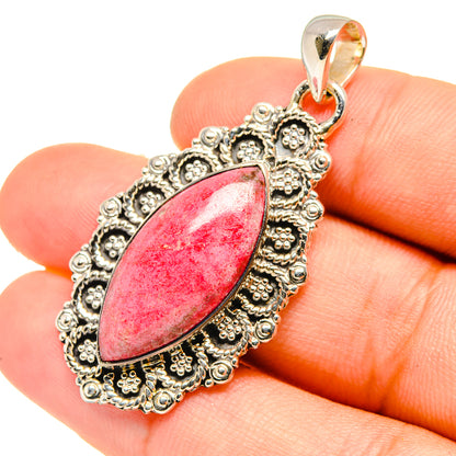 Rhodochrosite Pendants handcrafted by Ana Silver Co - PD6764
