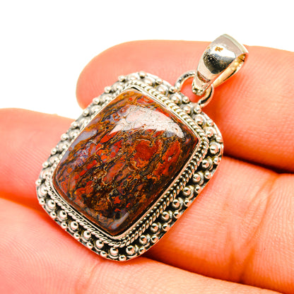 Moroccan Agate Pendants handcrafted by Ana Silver Co - PD6765