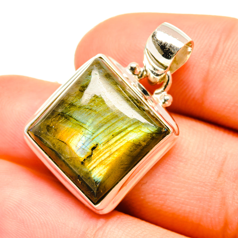 Labradorite Pendants handcrafted by Ana Silver Co - PD6783