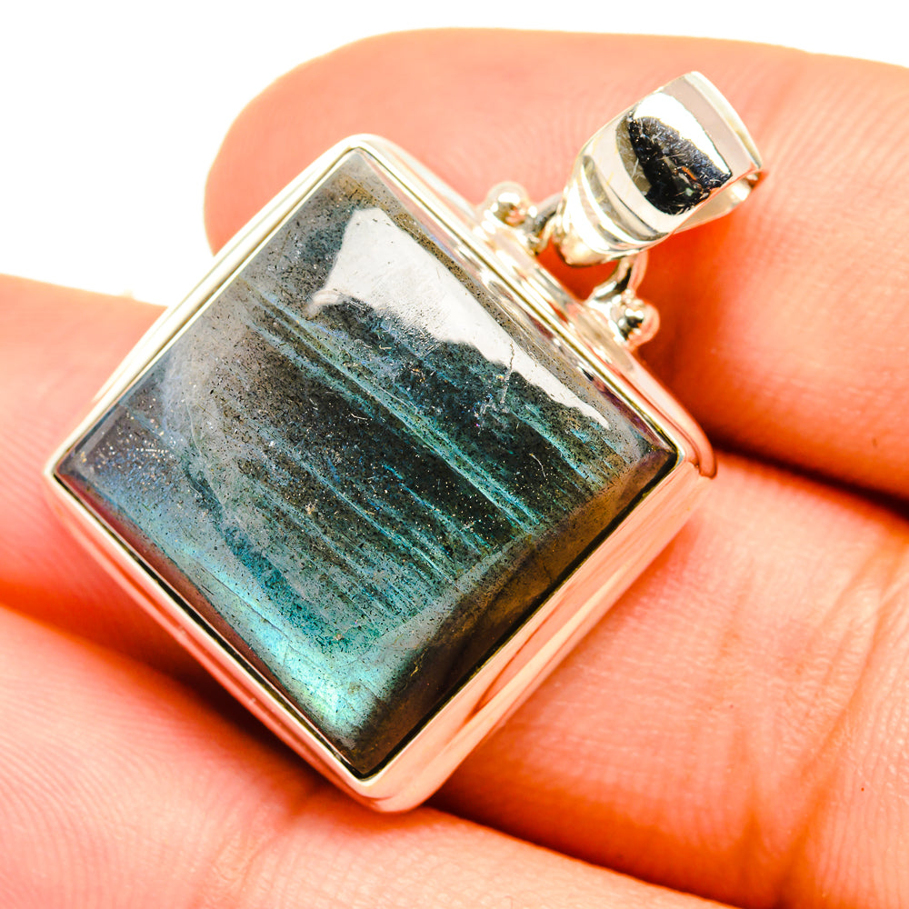 Labradorite Pendants handcrafted by Ana Silver Co - PD6785