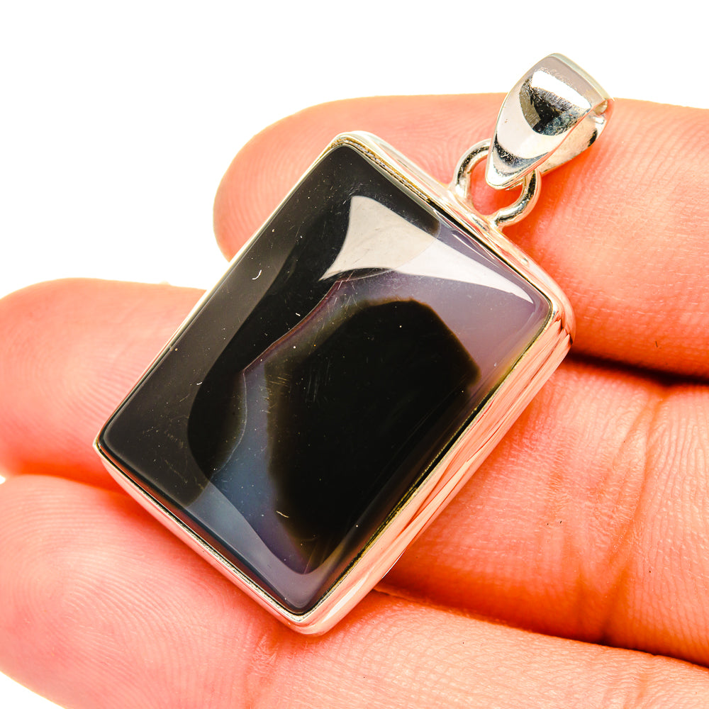 Montana Agate Pendants handcrafted by Ana Silver Co - PD6794