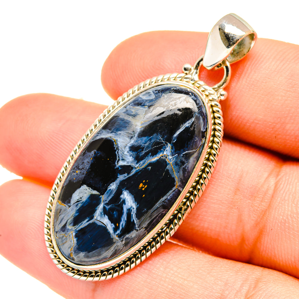Pietersite Pendants handcrafted by Ana Silver Co - PD6795