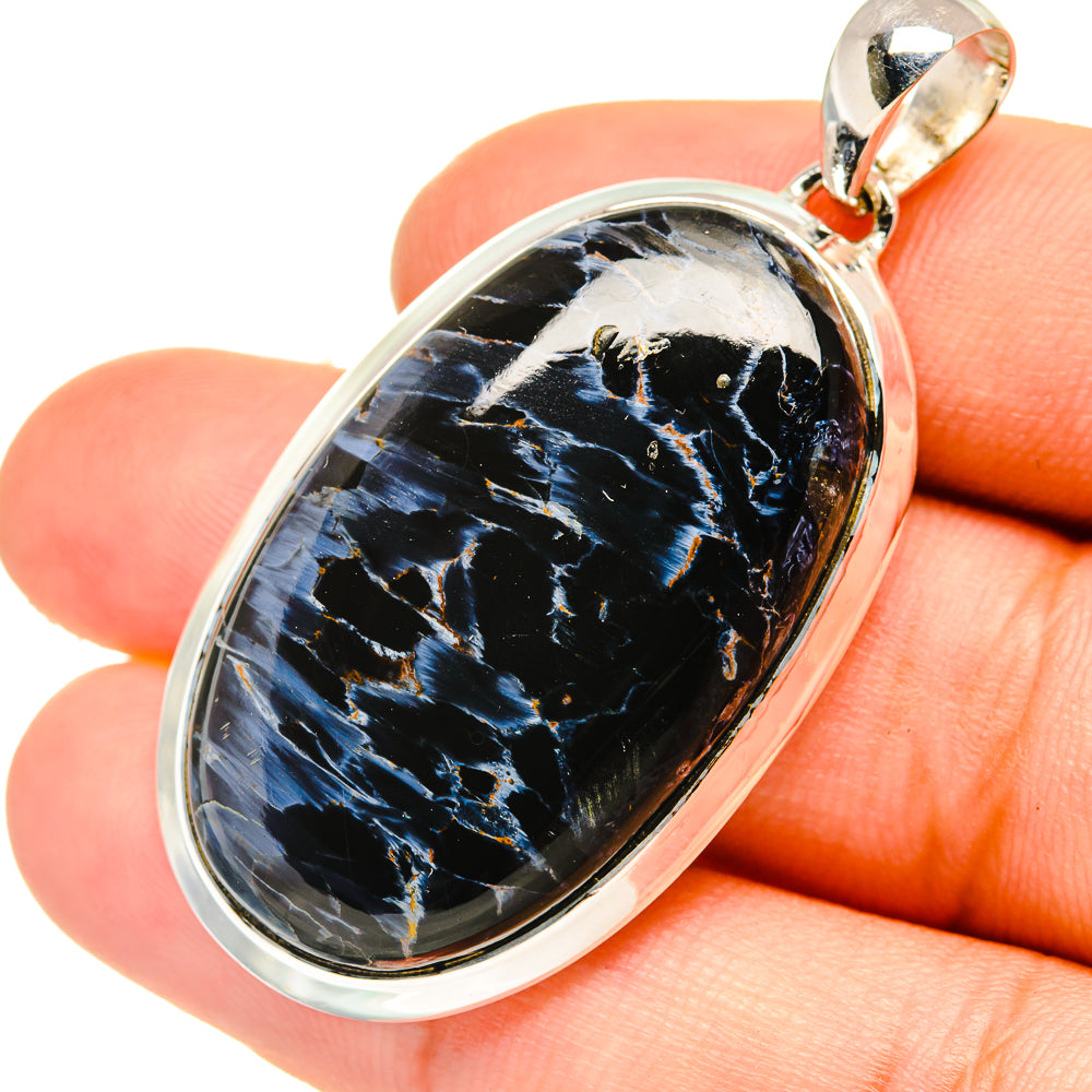 Pietersite Pendants handcrafted by Ana Silver Co - PD6802
