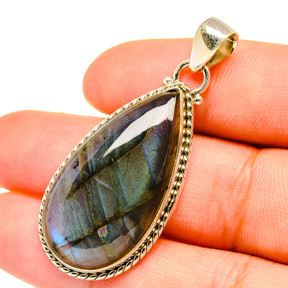 Labradorite Pendants handcrafted by Ana Silver Co - PD6803