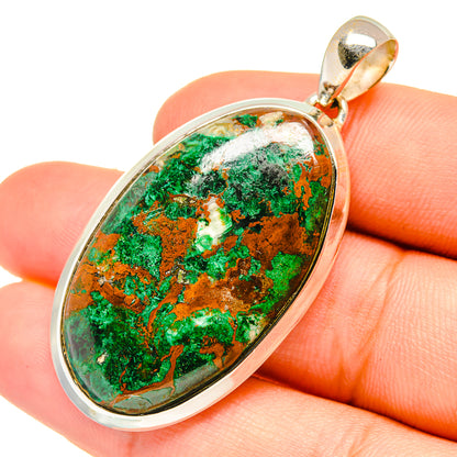 Chrysocolla Pendants handcrafted by Ana Silver Co - PD6804
