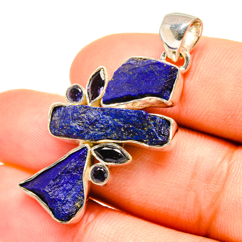 Lapis Lazuli Pendants handcrafted by Ana Silver Co - PD6820