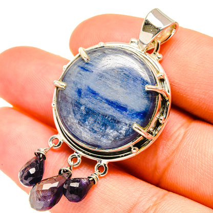Kyanite Pendants handcrafted by Ana Silver Co - PD6843