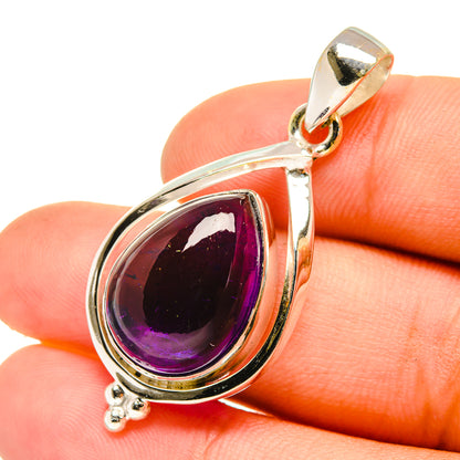 Amethyst Pendants handcrafted by Ana Silver Co - PD6848