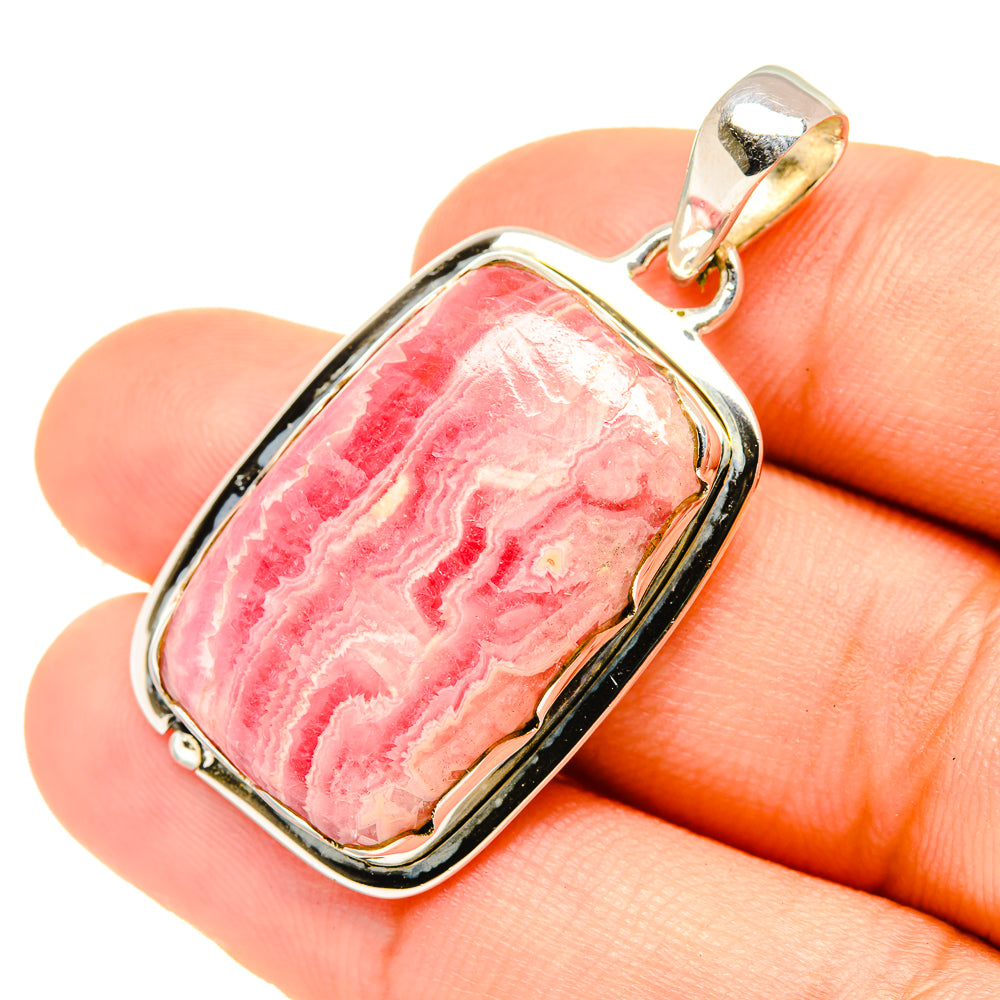 Rhodochrosite Pendants handcrafted by Ana Silver Co - PD6868